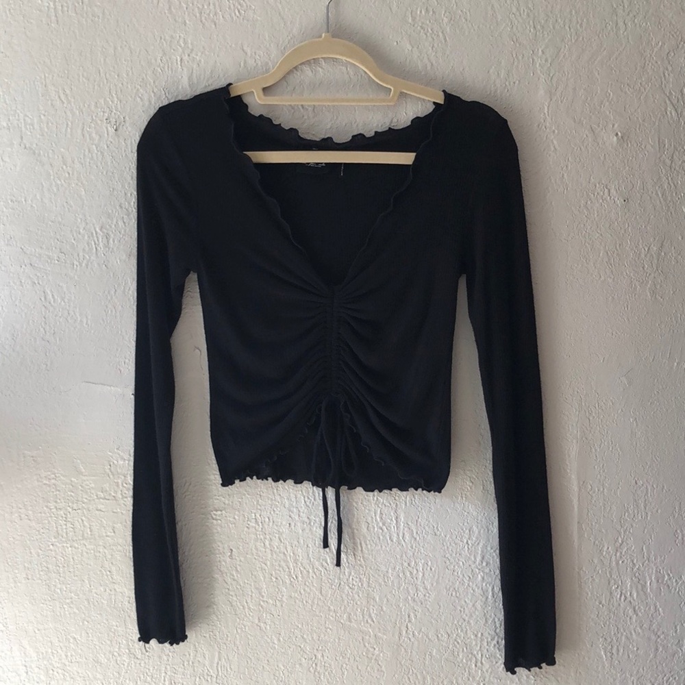 UO Out From Under Long sleeve crop